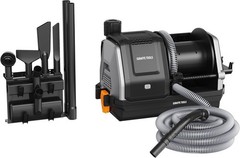 Giraffe Tools Wet Dry Vacuum Cleaner with 30FT Retractable Hose Wall mount 1200W