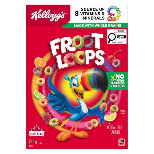 Kellogg’s Froot Loops Cereal 230 g. / 8.11 oz. x 1