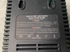 LOT of 2 40V 6.0Ah For Greenworks G-MAX Li-ion Battery w/ Charger