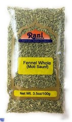Rani Fennel Seeds (Saunf Sabut) Whole Spice 3.5oz (100g)