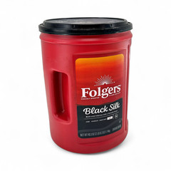 Folgers Dark Roast Ground Coffee, Black Silk – 40.3 oz
