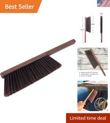 Hand Broom Cleaning Brushes-Soft Bristles Dusting Brush for Cleaning Car/Bed/…