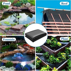 26*33FT HDPE Pond Liner Pond Liners 8 Mil Waterproof Fish Liner For Water Garden