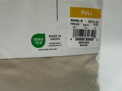 The Big One Easy Care 275 Thread Count Sheet Set FULL – Travertine 4pcs