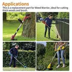 Universal Replace Trimmer Head For Gas Electric Weedeater Weed Eater Garden Lawn