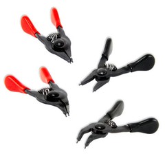 4 PIECE MINI SNAP RING PLIERS CIRCLIP RETAINING CLIP TOOL SET INTERNAL EXTERNAL