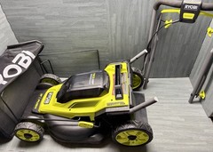RYOBI 18V Lawn Mower 16in USED Cordless Push Lawn Mower With Bag (Tool Only)