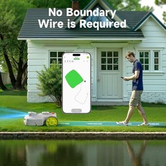 BESTMOW Robotic lawn mower 1.5 Acre with Activation code