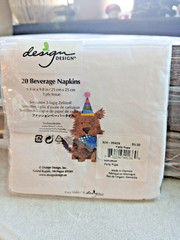 Design Design Party Animal 20 Beverage Napkins 9.8 IN x 9.8 IN