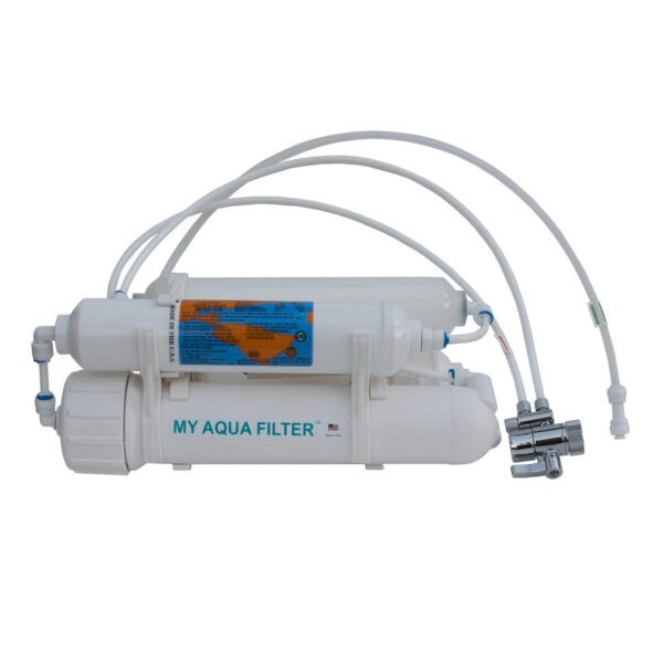 4-stage Basic Countertop Reverse Osmosis Water Purification System, 150 GPD
