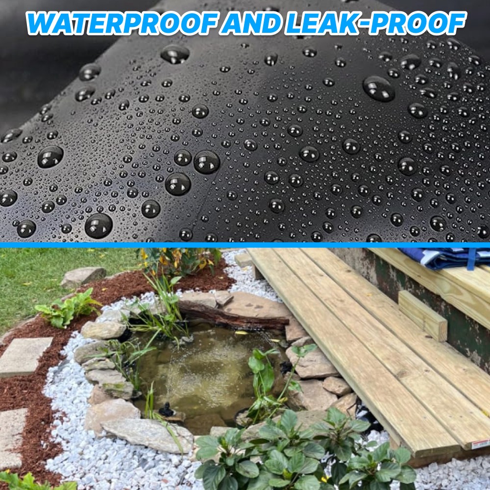 26*33FT 8mil Pond Liner Durable UV Resistant Easy Cut Gardens Landscaping US