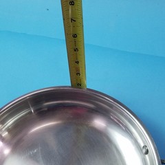 CUISINART Stainless Steel Skillet Sauté Fry Pan 10″ Model 722-24 No Lid