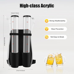 Portable Beer Dispenser, Dual Tank Backpack Drink Dispenser, Backpack Beer