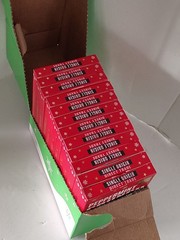 12pk YUM Beyond Good Uganda Dark Chocolate Peppermint Crunch Bar 60% Cocoa 3.5oz