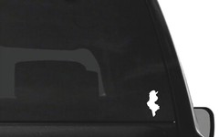 Tunisia country outline Vinyl Decal Car Window Laptop Sticker