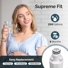 4PACK Fit For LG LT1000P AGF80300704 ADQ74793501 LFXS28566M Water Filter Icepure