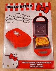 Hello Kitty Grilled Cheese Sandwich Maker Red Non Stick Cast Aluminum Plate
