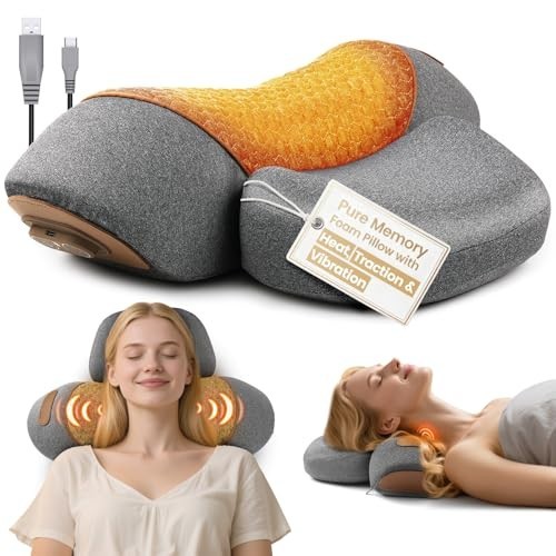 Callixe Thera Pillow Massage Neck Hump, TheraPillow Massager with Heat