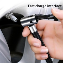 150 PSI Air Compressor Tire Inflator Fits Car Motorcycle Bike Tires Air Pump US