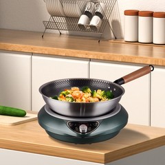 Abangdun 1700W 100V～185V Induction Cooktop Wok With Pan Electric Stove 2026 New