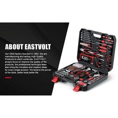 Eastvolt 218-Piece Household Tool Kit, Auto Repair Tool Set, Tool Kits for Homeo