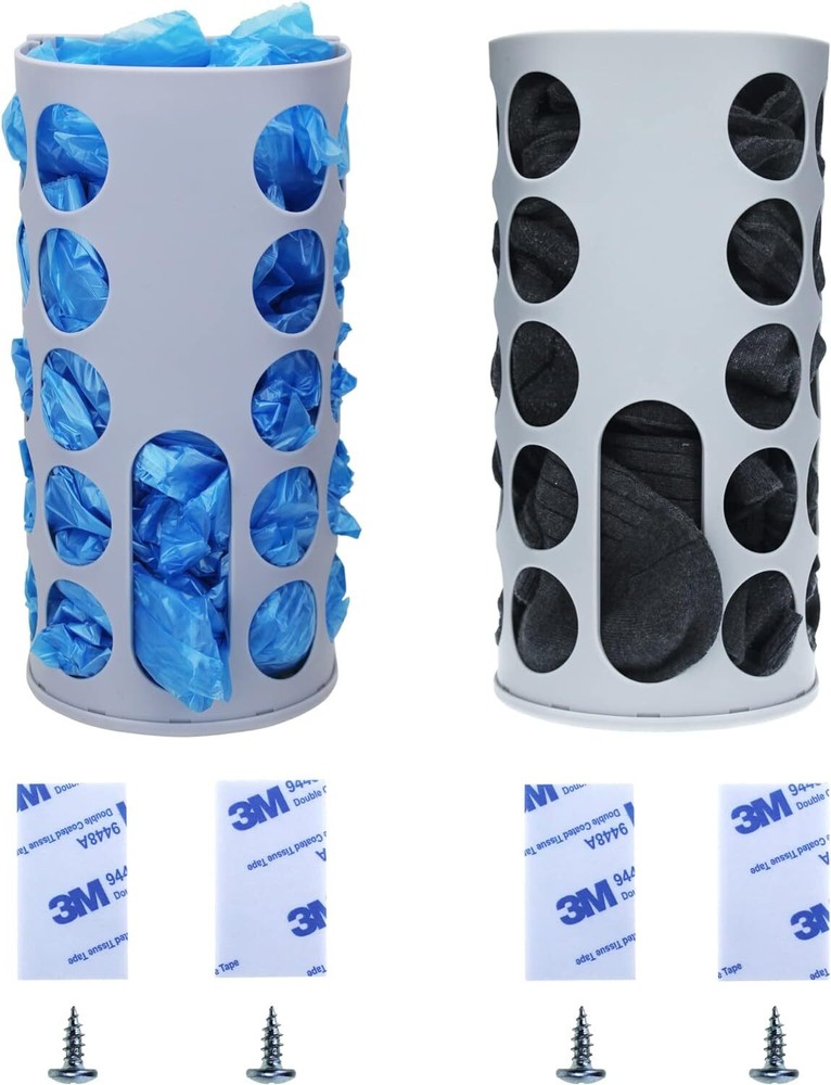 Plastic Bag Holder (2Sets/pack) Grocery Bag Holder Good For Storing Plastic Bags