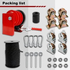 Overhead Garage Storage Lift Hoist, Ceiling Mounted Garage Storage Lift System