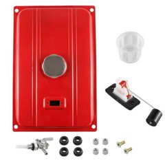 7 Gallon Universal Generator Gas Tank Fuel Valve Chrome Cap 26.5 Liter 6500W USA