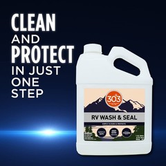 303 Products RV Wash & Seal 1 Gallon pH Neutral HighFoam RV Cleaner & Gloss