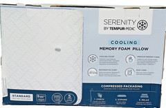 Serenity by Tempur-Pedic Cooling Memory Foam Pillow – Standard/Queen
