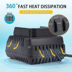 For Makita Lithium-Ion Battery Charger 18V 21V for BL1415 BL1815 BL1830 BL1850