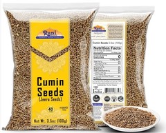 Rani Cumin Seeds Whole (Jeera) Spice 3.5oz (100g)