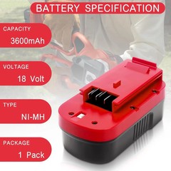 2Pack 18V for Black & Decker HPB18 18 Volt Battery/Charger HPB18-OPE 244760-00