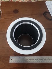 HEPA Air Purifier Replacement Filter 5 1/4 Long, Inner Diameter 3 1/2