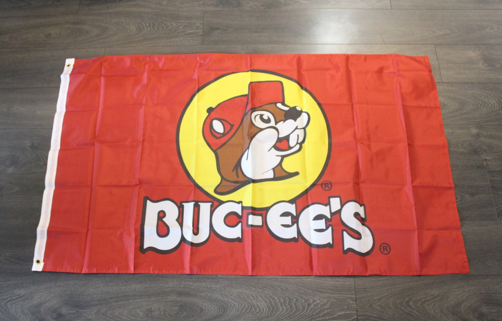 Buc-ee’s Beaver Flag Banner 3×5 feet Buc-ee Buc-ees