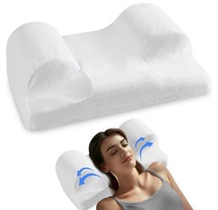 NIB! Your Face Pillow-Back Sleeper, Cervical Neck, Anti-Aging w/ Satin Case