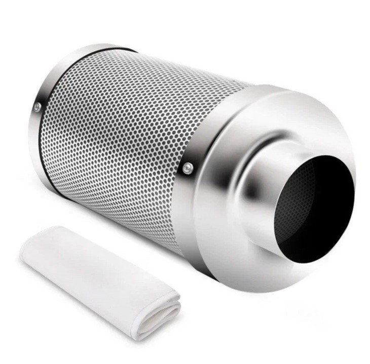 6″ Inch Air Carbon Charcoal Filter for Odor Control Exhaust Inline Fan