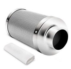 6″ Inch Air Carbon Charcoal Filter for Odor Control Exhaust Inline Fan