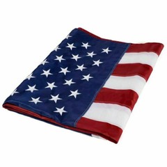 US American Flag Heavy Duty Luxury Embroidered Stars Sewn Stripes Grommets Nylon