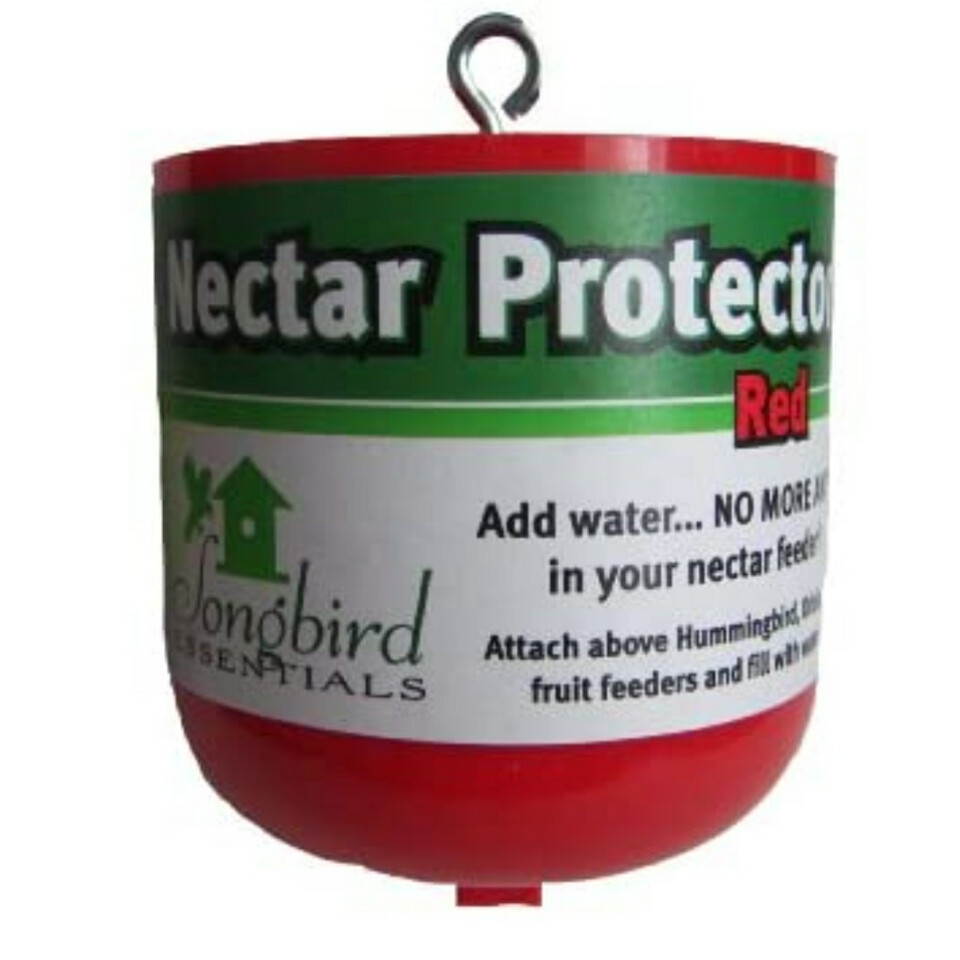 NECTAR PROTECTOR RED SE611 ANT MOAT for Hummingbird, Oriole & Fruit Feeders