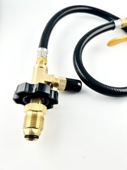 Pol To Pol Liquid Propane Transfer Hose Kit System Fill Bbq 20lb Unloading Lpg