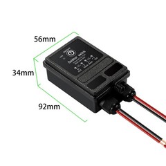 DC12V Waterproof Remote Control Relay Switch,984Ft Long Range Wireless Remote Sw