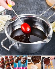 Stainless Steel Double Boiler Pot for Melting Chocolate, Candy and Candle Making