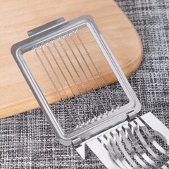 Stainless Steel Boiled Egg Slicer Cutter Mushroom Tomato Ham Kitchen Chopper USA