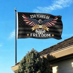 3 Ply 250 Years America Flag – Double Sided Patriotic Eagle 3 X 5 Ft Anniversary