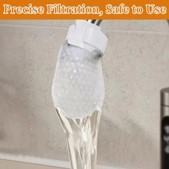100PCS Cotton Filter Bag For Faucet, DIY Faucet Filter Cotton Bags Water Filters