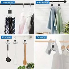 1PCS Hanger Belt Organizer Rack Space Saving Closet Organizer Hooks for Home USA