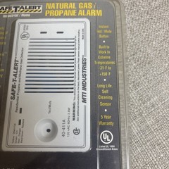Safe-T-Alert 40-411A RV Propane Gas Alarm Detector Replacement MTI New Sealed