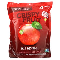 Crispy Fruit, All Apple, 4 Pack, 0.53 oz (15 g) Each