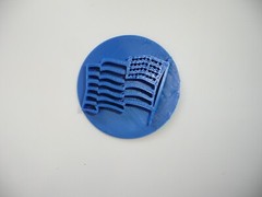 UNITED STATES US FLAG PATRIOTIC COOKIE STAMP EMBOSSER MADE IN USA PR5541